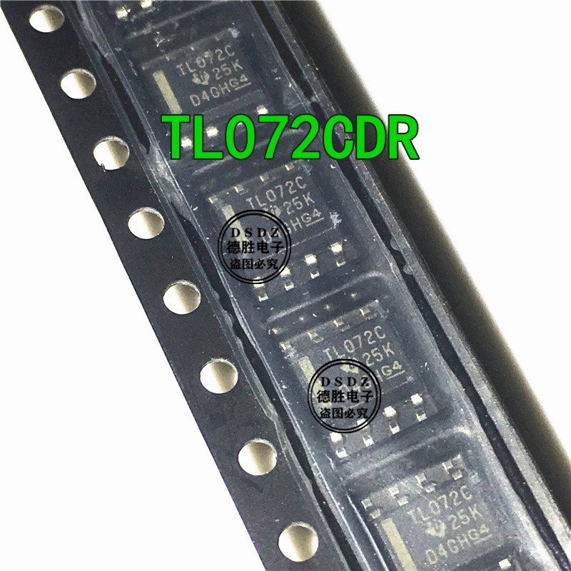 TL072CDR TL072C TL072IDR SOP8 低功耗运算放大器 全新原装现货