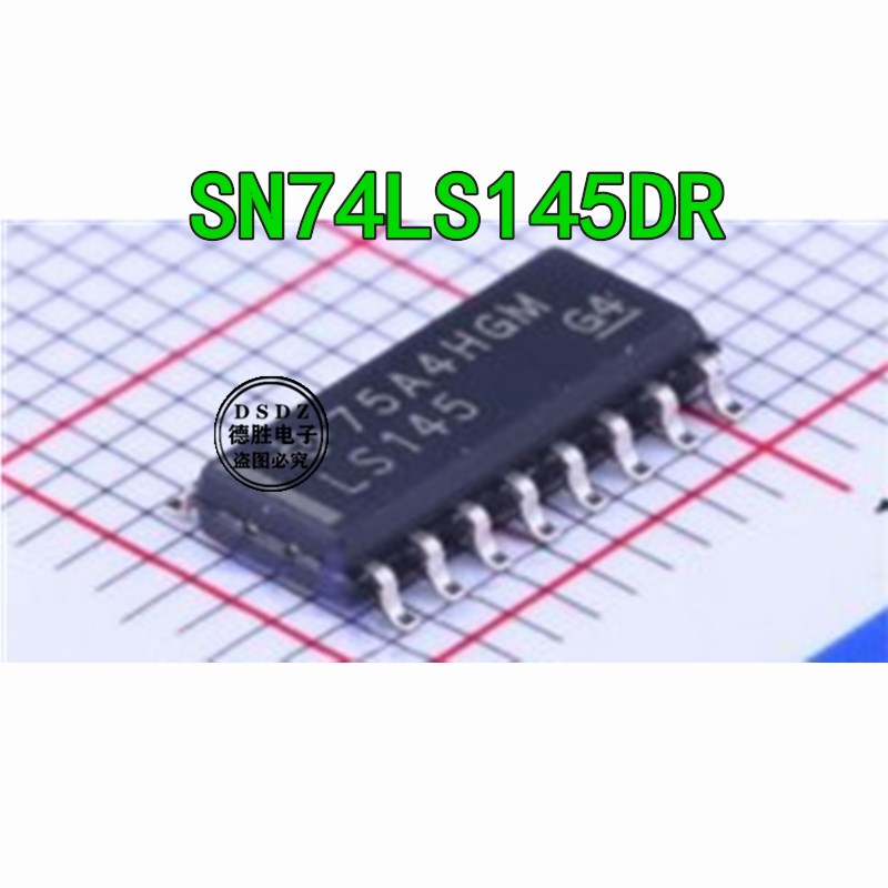SN74LS145DR 丝印LS145 SOP-16  十进制器 全新原装 专业配单