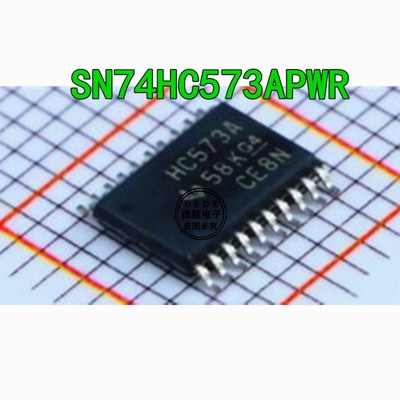 SN74HC573APWR 丝印HC573A TSSOP-20 三态输出八路透明D类锁存器