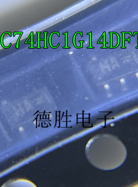 MC74HC1G14DFT2G MC74HC1G14DFT1G SOT353 丝印HA  全新进口芯片