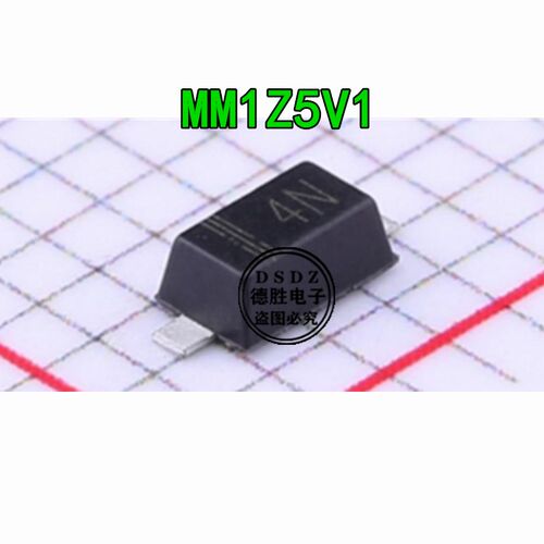 MM1Z5V1 稳压二极管 SOD-123 丝印4N  电压5.1V 功耗0.5W 100个