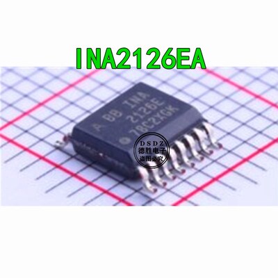 INA2126E/250 INA2126E/2K5 INA2126E SSOP-16 运算放大器IC 全新