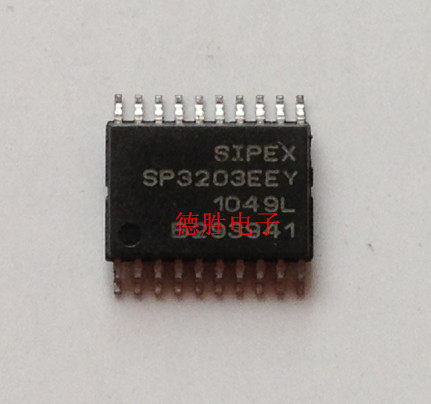 SP3203EEY  TSSOP20全新现货  特性：调节充电泵产量稳定