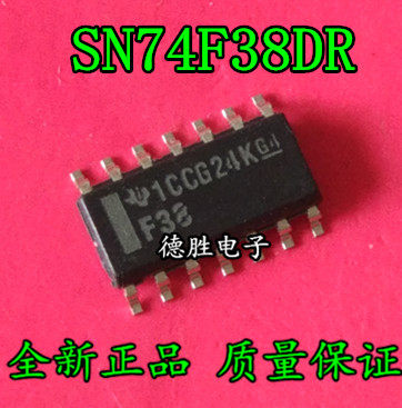 SN74F38DR 74F38D丝印 F38 逻辑芯片 SOP14 全新原装进口IC现货