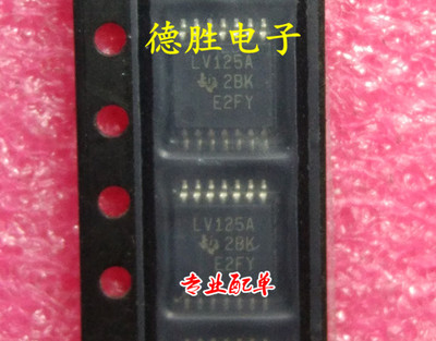 SN74LV125APWR   LV125A  全新正品现货可 专业配单