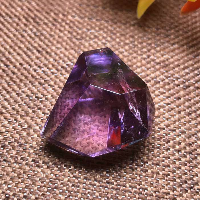 천연 자수정 원석 모양의 자수정 천공되지 않은 미네랄 자수정 펜던트 목걸이 반제품 DIY 액세서리