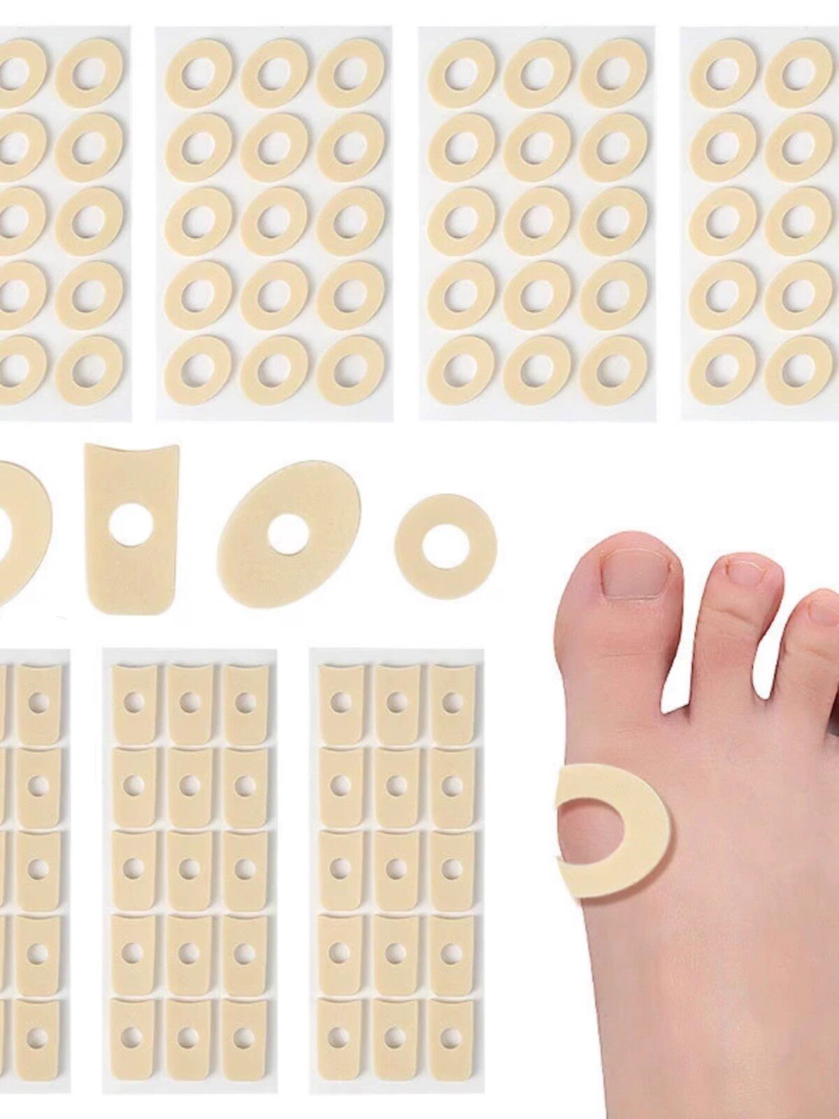 鸡眼贴日本保护垫水泡防护贴脚趾防磨防缓趾舒适泡棉防磨脚足跟贴,服饰配件/皮带/帽子/围巾,后跟贴,淘宝优惠券,粉丝福利购,淘宝优惠卷