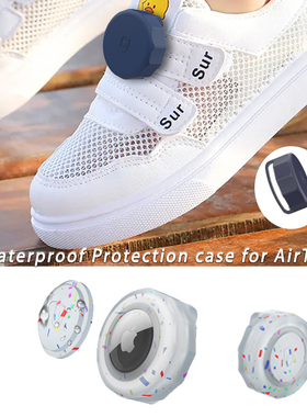 shoelace case for AirTag保护套儿童穿鞋带Velcro strap魔术贴