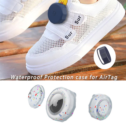 儿童AirTag保护套穿鞋带shoelace