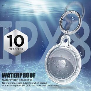 Transparent for AirTag防水透明保护套cover holder case