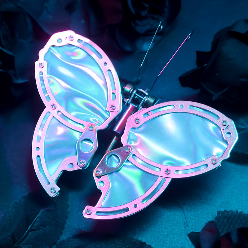 机械混沌蝴蝶系列金属拼装礼物