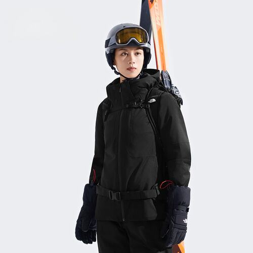 北面女款保暖防水滑雪服