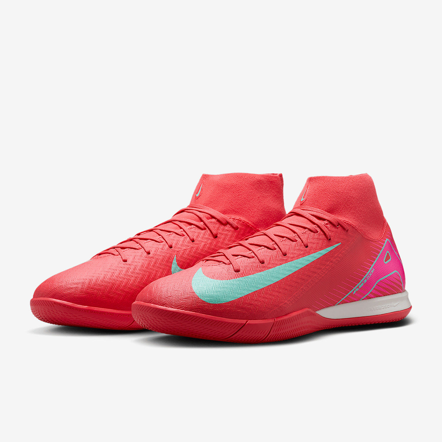 NIKE耐克刺客16中端IC室内平底街头中帮减震足球鞋男FQ8332