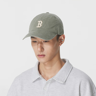MLBKARINA同款男女鸭舌帽水洗时尚百搭牛仔棒球帽夏季 3ACPVV14N