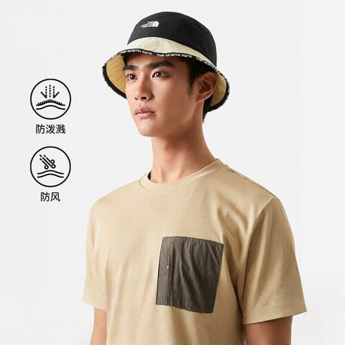 北面户外遮阳防护帽运动帽