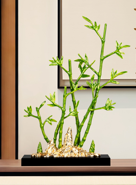 新中式竹子摆件节节高升装饰品