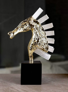 发财马头摆件开业乔迁送礼臻选