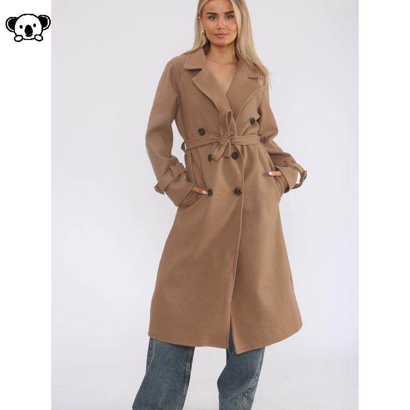K 33811 Women Winter & Autumn Outerwear Trench Coat风衣外套