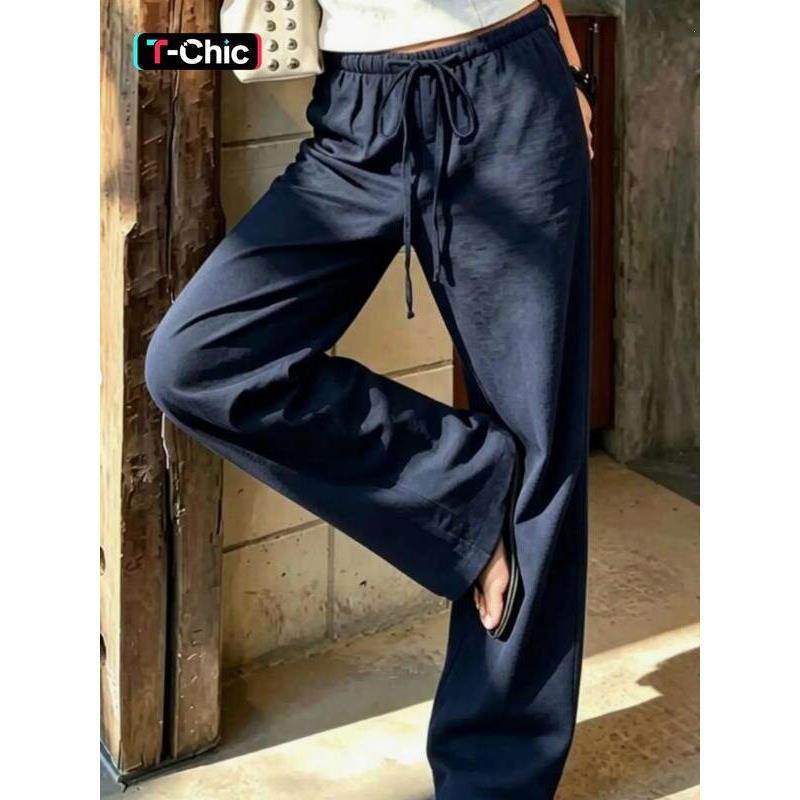 F 36835 Women Daily Casual Pants Slouchy Loose宽松慵懒裤子