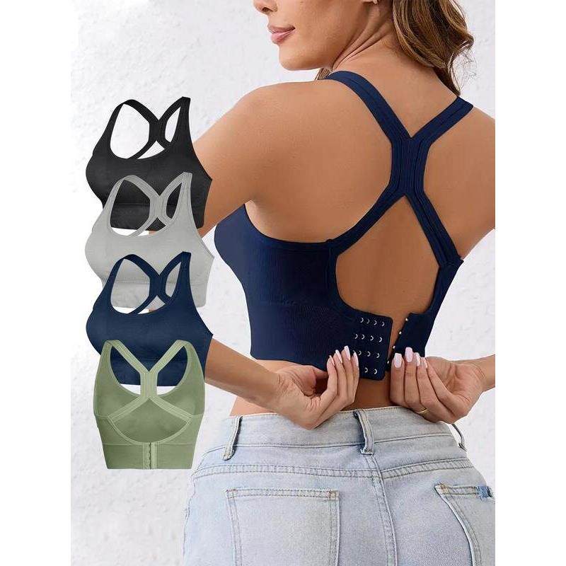 W 30836 Women Yoga Bra Seams Daily Wear运动文胸