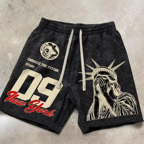 CartoonStatueOfLibertyPrint