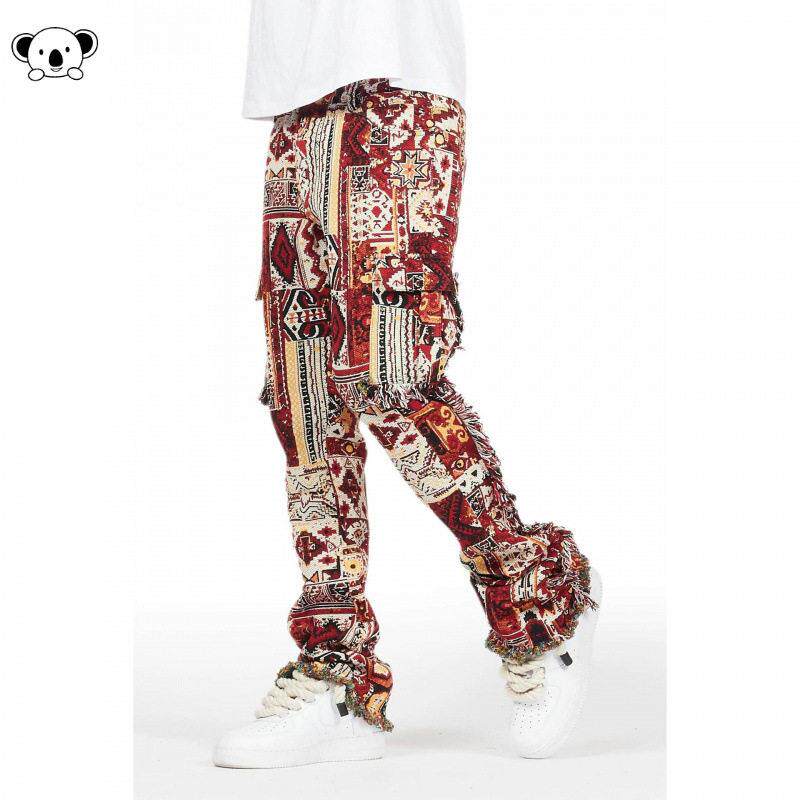 S 48601 Women Flare Jeans Pink Slim粉色牛仔裤