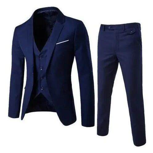 N 42131 Men Casual Suit Set Three-Piece西装套装
