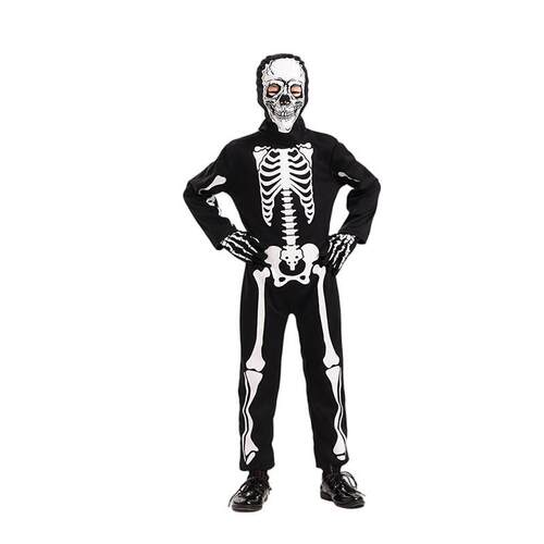 Skeleton Reaper Ghost Bodysuit, Kids