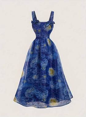 12 Pieces Summer Boho Dress for Women Casual Floral Print