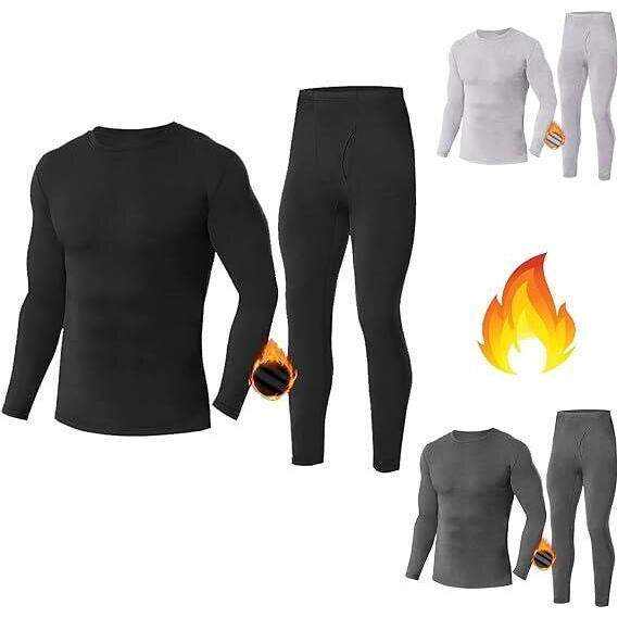 W 57228 Men Winter Warmth Thermal Underwear Set保暖内衣套装