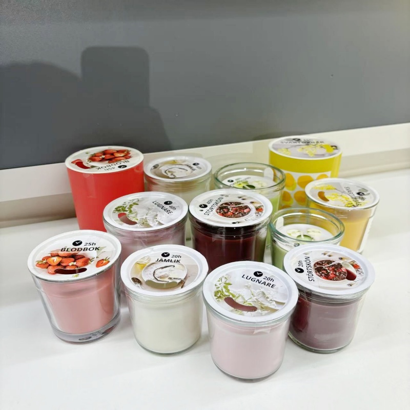 宜家玻璃杯植物无烟香薰包邮