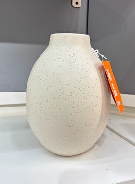 IKEA/宜家 布鲁比约小花瓶花器陶瓷彩釉插花餐桌装饰摆件