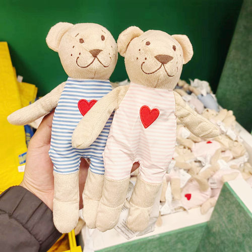 IKEA/宜家熊毛绒玩具可爱小熊