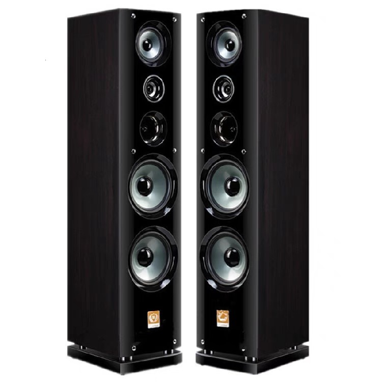 双8寸落地音箱无源音箱hifi发烧音质超重低音人声专业音响