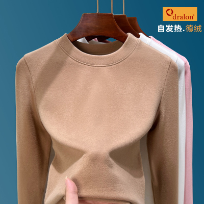 双面绒加厚保暖德绒女百搭长袖