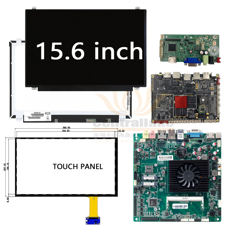 15.6 寸工业液晶显示屏 EV156FHM-N43 屏线 安卓 工控电脑主板