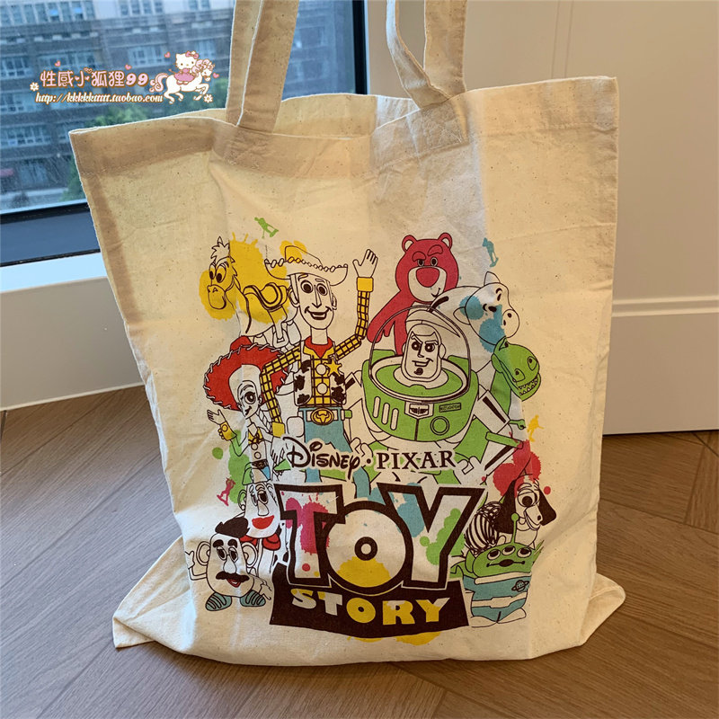 玩具总动员涂鸦大容量帆布袋