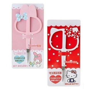 可爱KT美乐蒂不锈钢眉修眉剪刀眉毛鼻毛美容剪化妆小剪子美妆工具