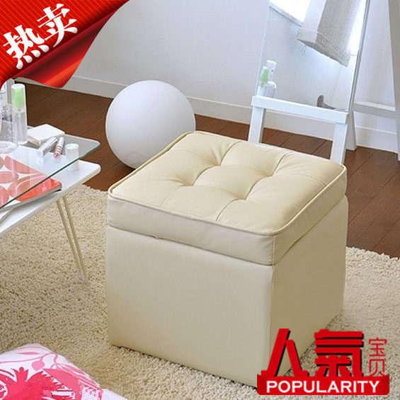 特价欧式换鞋凳实木皮艺储物凳子皮墩子收纳搁脚凳沙发凳皮凳