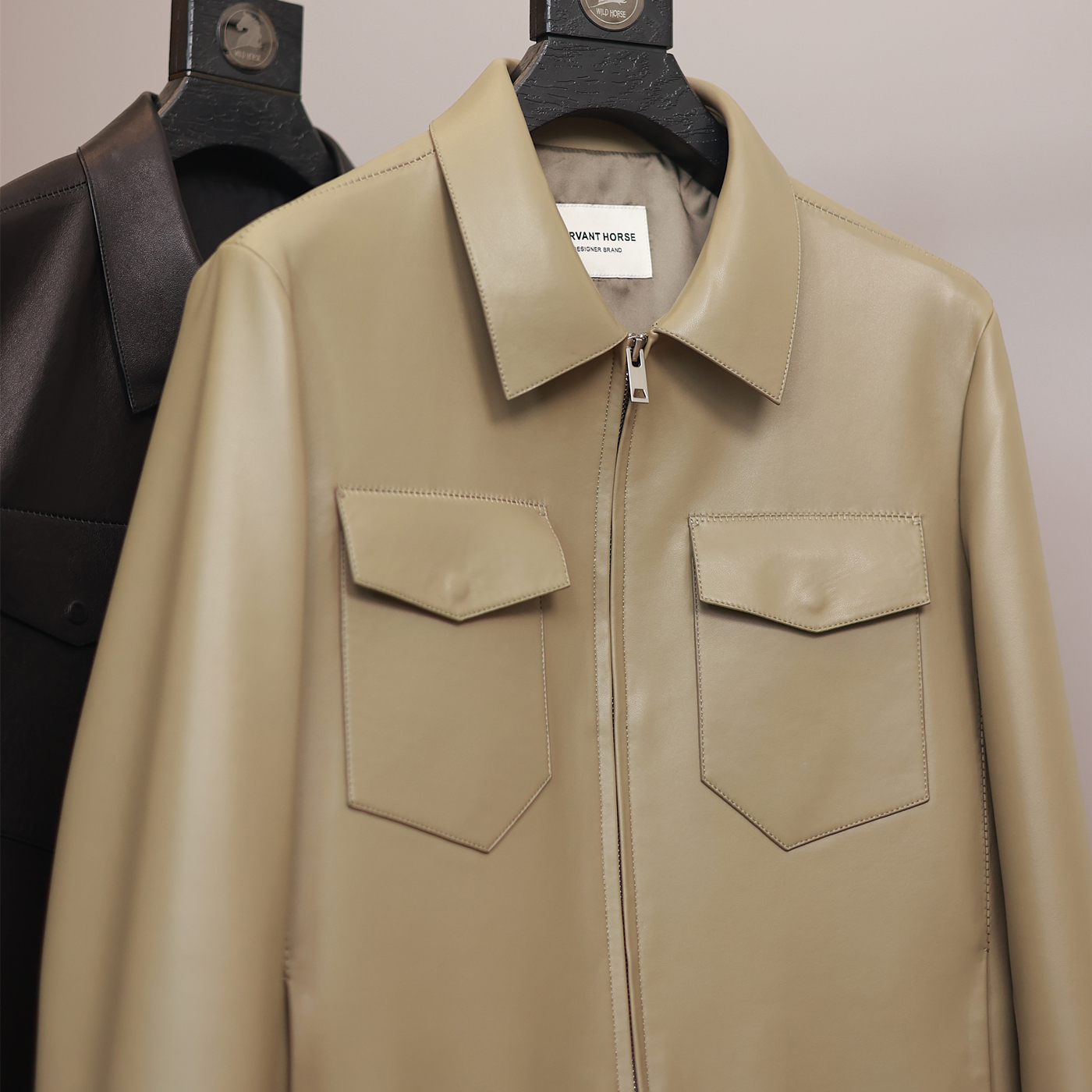 2025秋季新款真皮皮衣