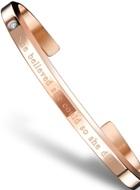 时尚潮流韩版铜网手镯小红书