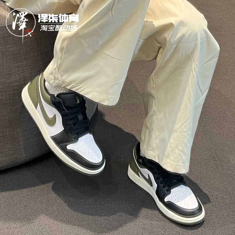 耐克AJ1男款防滑耐磨低帮篮球鞋