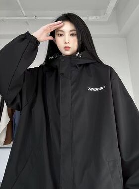 冲锋衣女春秋新款2025爆款小香风外套春秋冷淡系高级感夹克上衣服