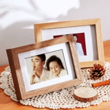 Сплошная деревянная фоторамка 6 7 8 дюймов A4 Печать и стирание фото, чтобы сделать фоторамку на стене свадебные фотографии, настраиваемые шесть дюймов