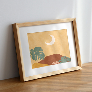 实木相框挂墙A4a3 16寸20寸4开8k画框装裱外框拼图框