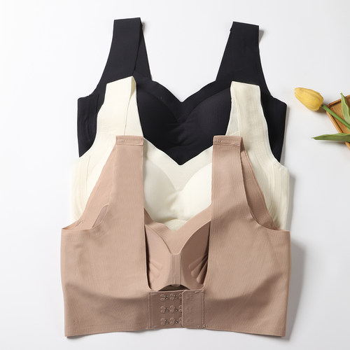 内衣女小胸聚拢文胸无钢圈