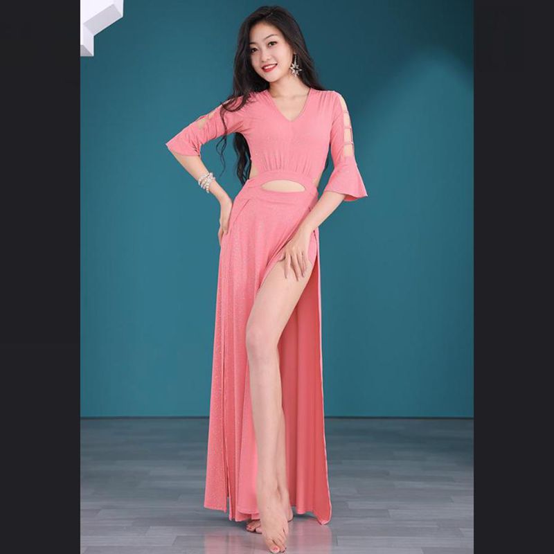 舞娘肚皮舞练习服套装显瘦显腿长