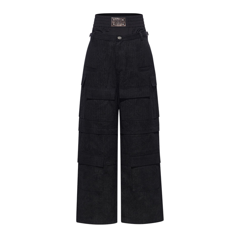 BORON ATOMS by BLINDNOPLAN 可拆卸双腰多口袋工装裤潮流百搭