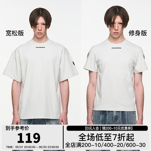 三色冰感黑科技刺绣LOGO夏季 250G短袖 24SS BLINDNOPLAN T恤
