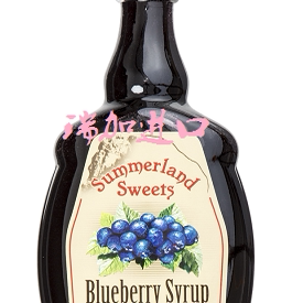 新品包邮加拿大SUMMERLAND blueberry syrup蓝莓糖浆341ML多口味